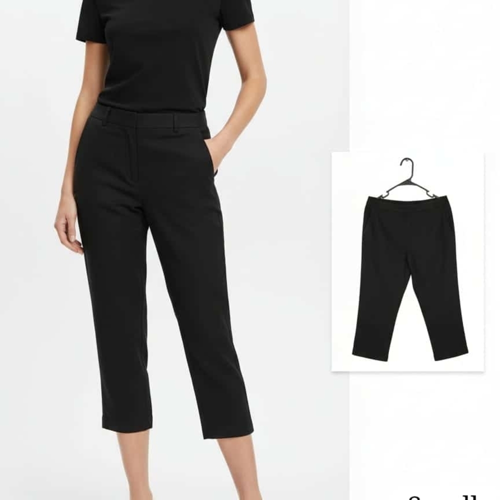 Zara Black Women's Capris